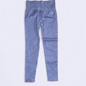 Gymshark Blue Floral Leggings